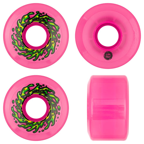 Slime Balls - Mini OG Trans. Pink 78a Wheels (54.5mm)
